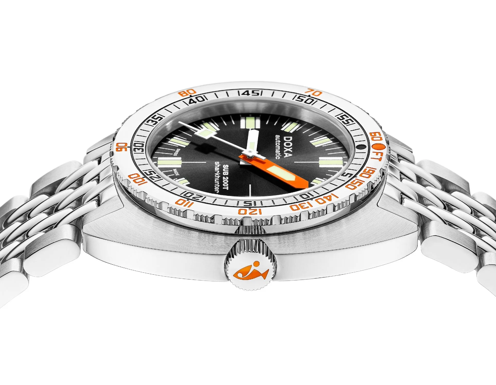 Doxa SUB 200T Sharkhunter Sunray Bracelet Watch