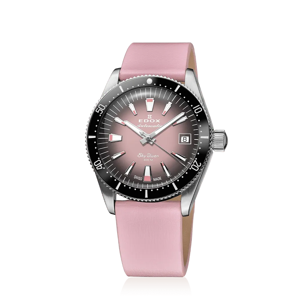 EDOX SWISS MADE 80131-3NC-NDRO SKYDIVER 38 DATE AUTOMATIC SPECIAL EDITION