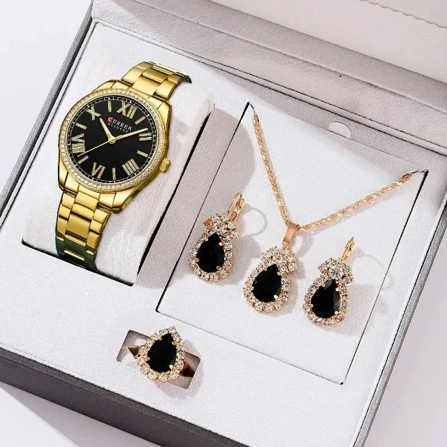 Elegance Meets Precision: CURREN Luminous Women Watch Set