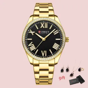 Elegance Meets Precision: CURREN Luminous Women Watch Set