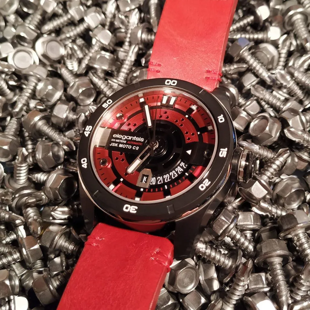 Elegantsis JSK Rhodium Omega - Limited&nbsp;Edition (Swiss&nbsp;Mvmt)