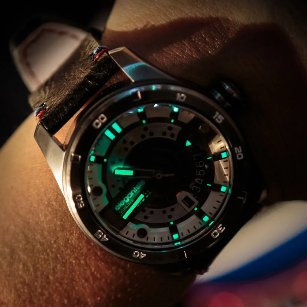 Elegantsis JSK Rhodium Omega - Limited&nbsp;Edition (Swiss&nbsp;Mvmt)