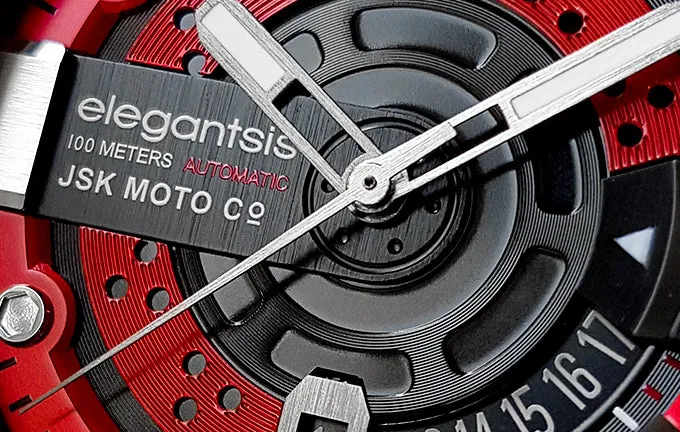 Elegantsis JSK Rhodium Omega - Limited&nbsp;Edition (Swiss&nbsp;Mvmt)