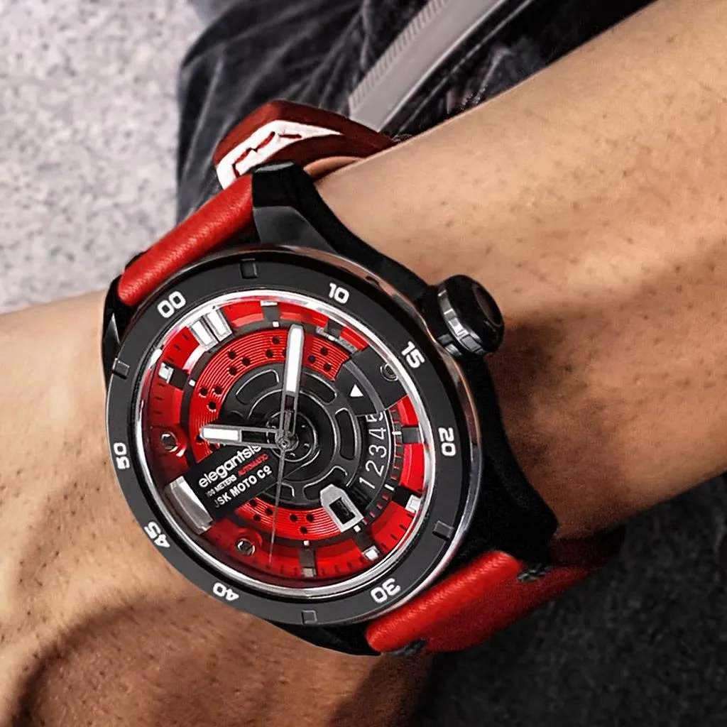 Elegantsis JSK Rhodium Omega - Limited&nbsp;Edition (Swiss&nbsp;Mvmt)