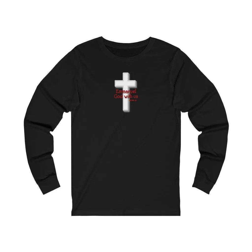Emmanuel God With Us Women Unisex Jersey Long Sleeve Tee
