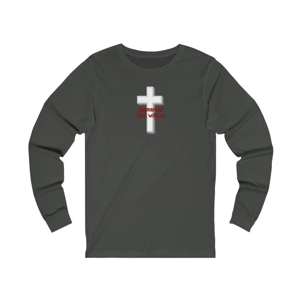 Emmanuel God With Us Women Unisex Jersey Long Sleeve Tee