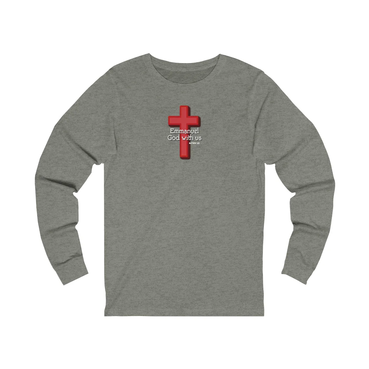 Emmanuel God With Us Women’s Unisex Jersey Long Sleeve Tee