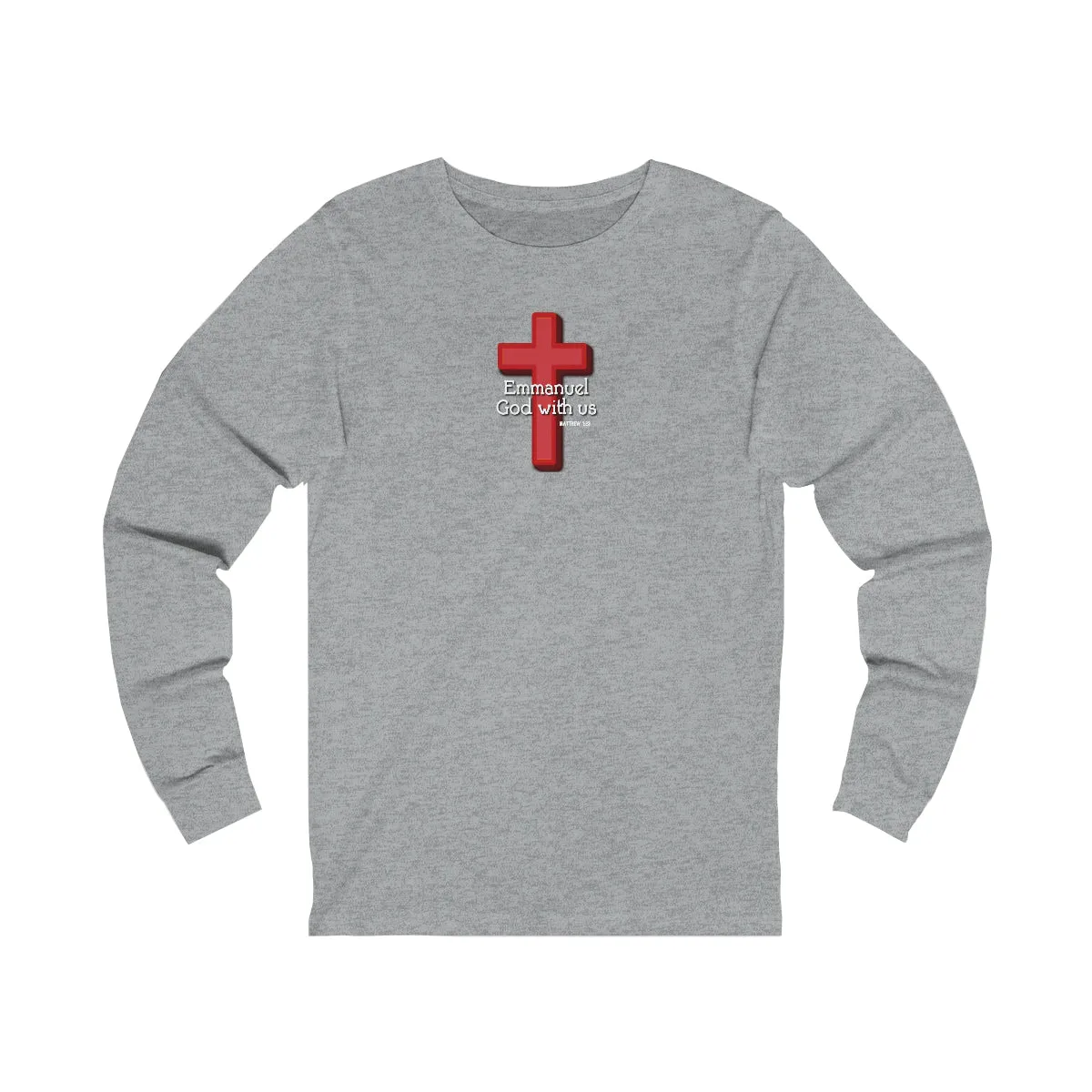 Emmanuel God With Us Women’s Unisex Jersey Long Sleeve Tee