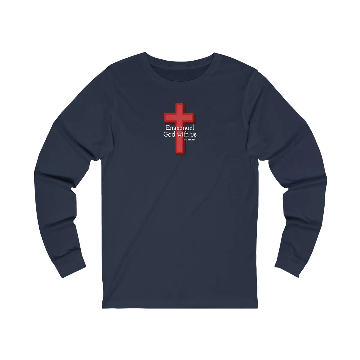 Emmanuel God With Us Women’s Unisex Jersey Long Sleeve Tee