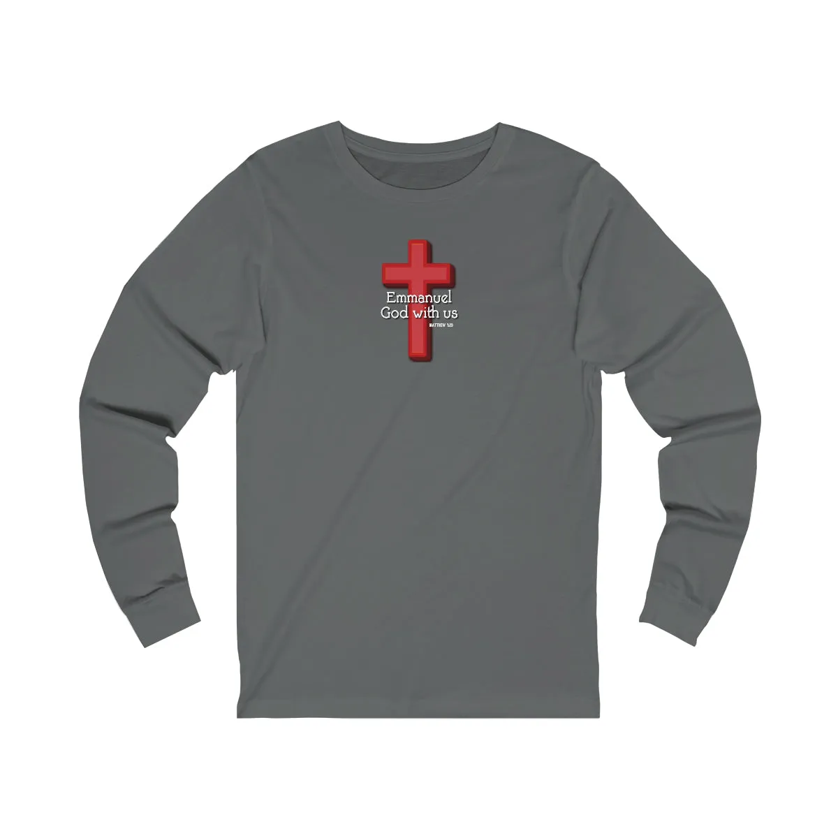 Emmanuel God With Us Women’s Unisex Jersey Long Sleeve Tee