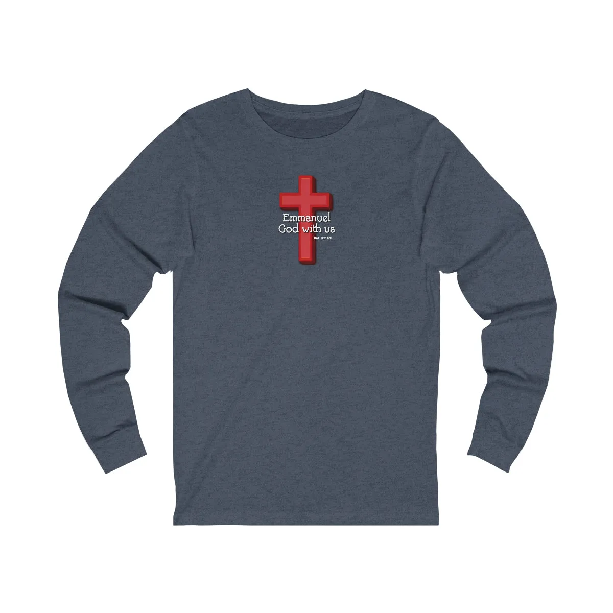 Emmanuel God With Us Women’s Unisex Jersey Long Sleeve Tee