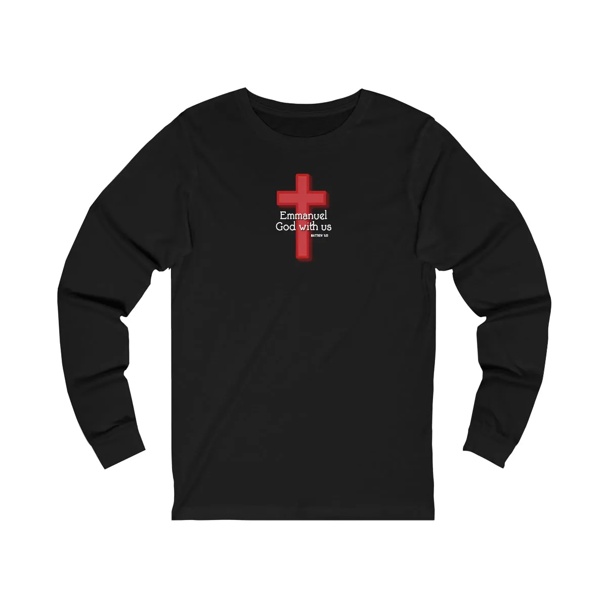 Emmanuel God With Us Women’s Unisex Jersey Long Sleeve Tee
