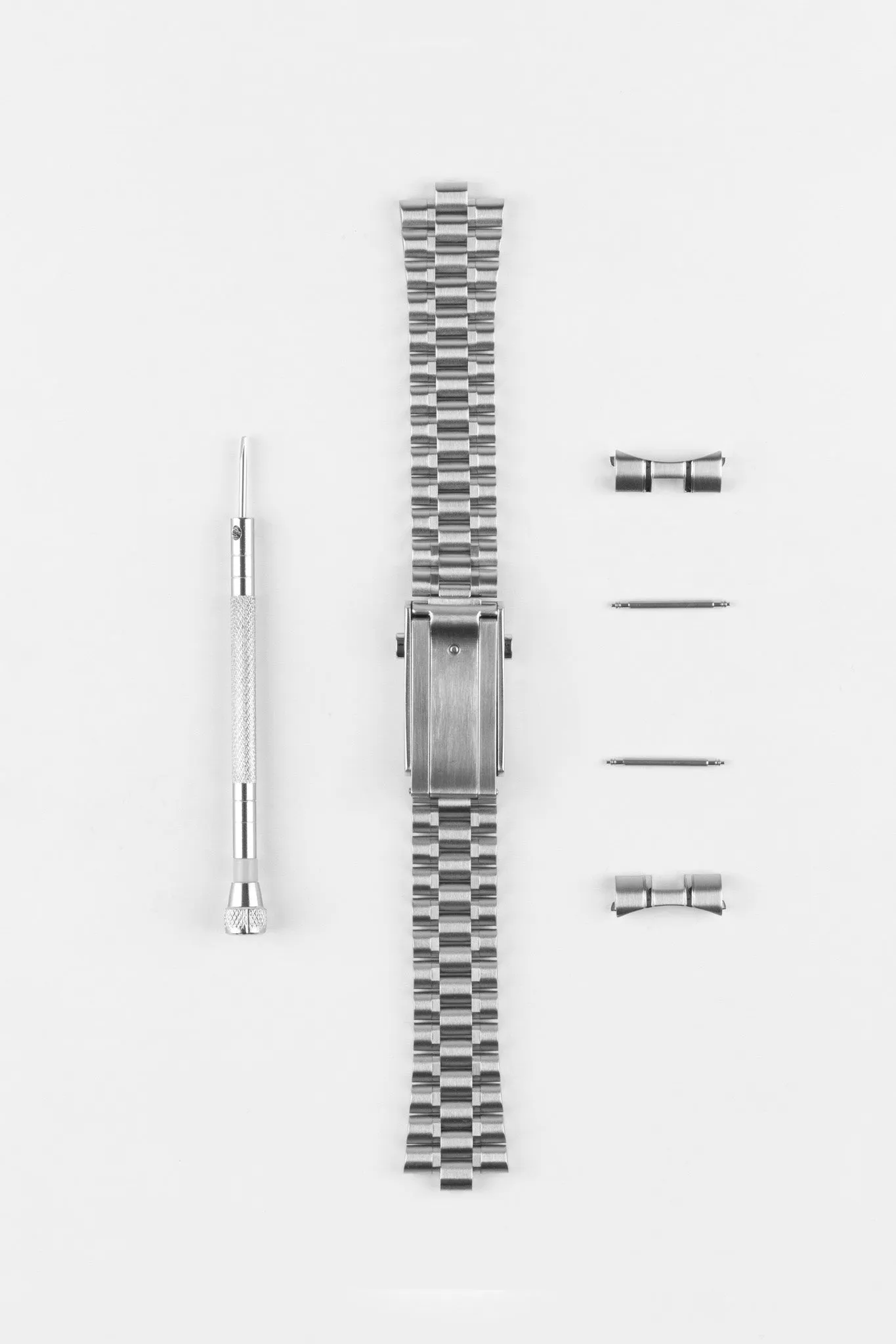 Forstner BULLET Stainless Steel Watch Bracelet for OMEGA Speedmaster - POLISHED/BRUSHED