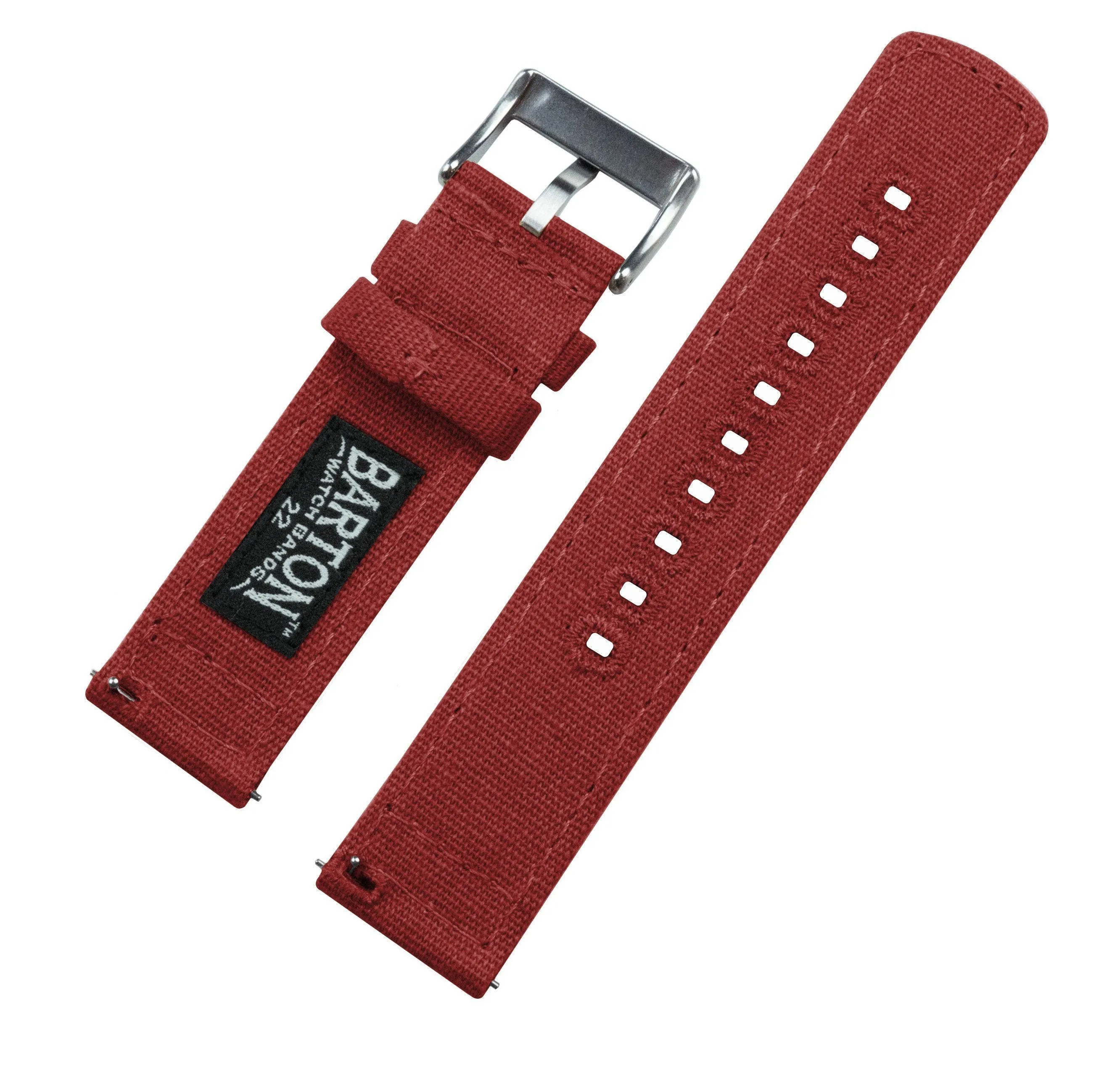 Fossil Q Red Canvas Watch Band