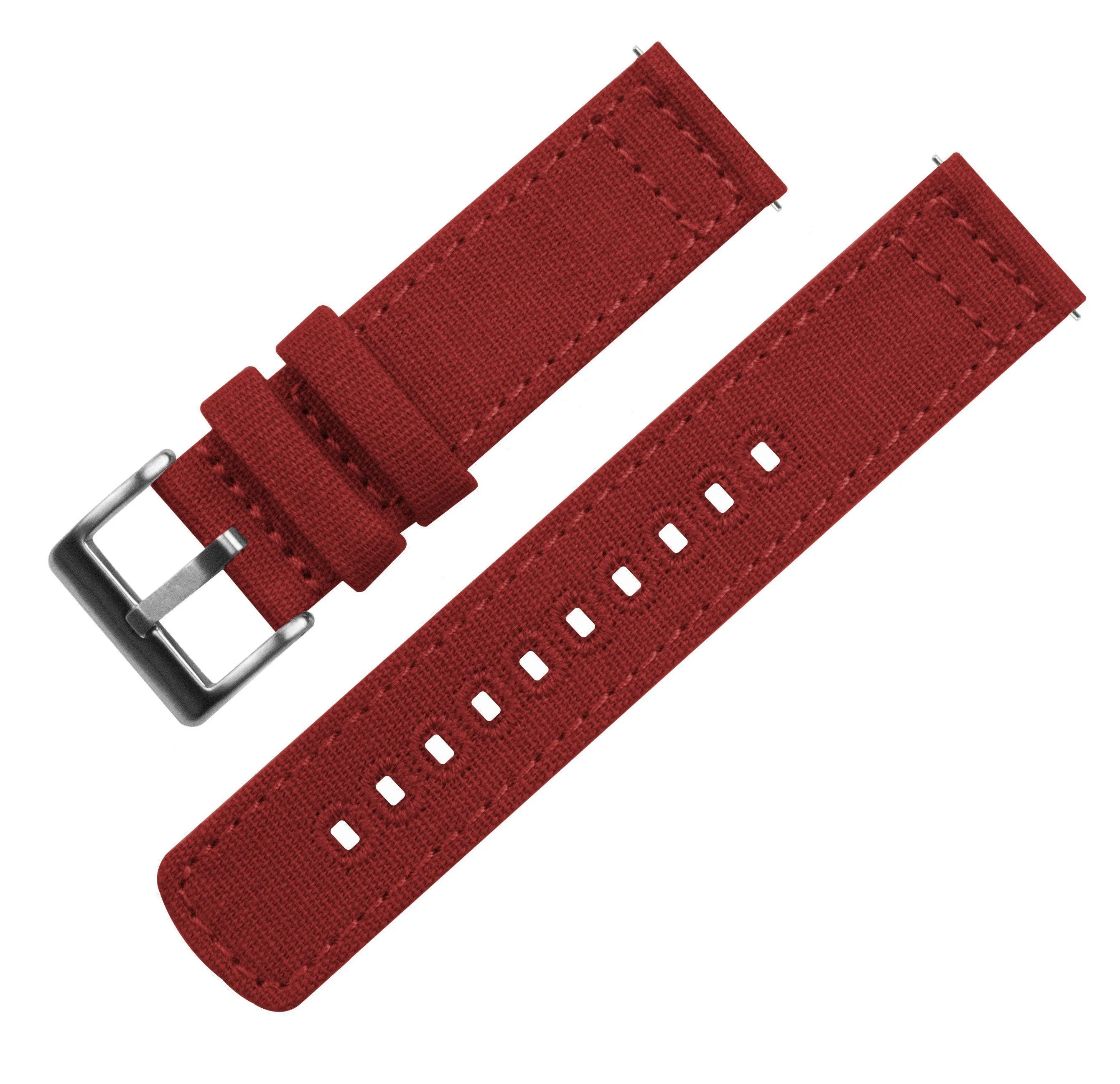 Fossil Q Red Canvas Watch Band