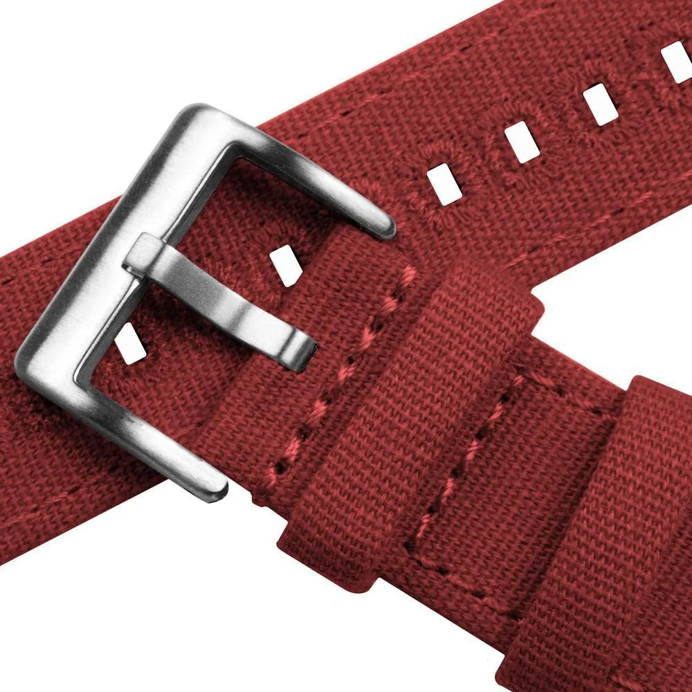 Fossil Q Red Canvas Watch Band