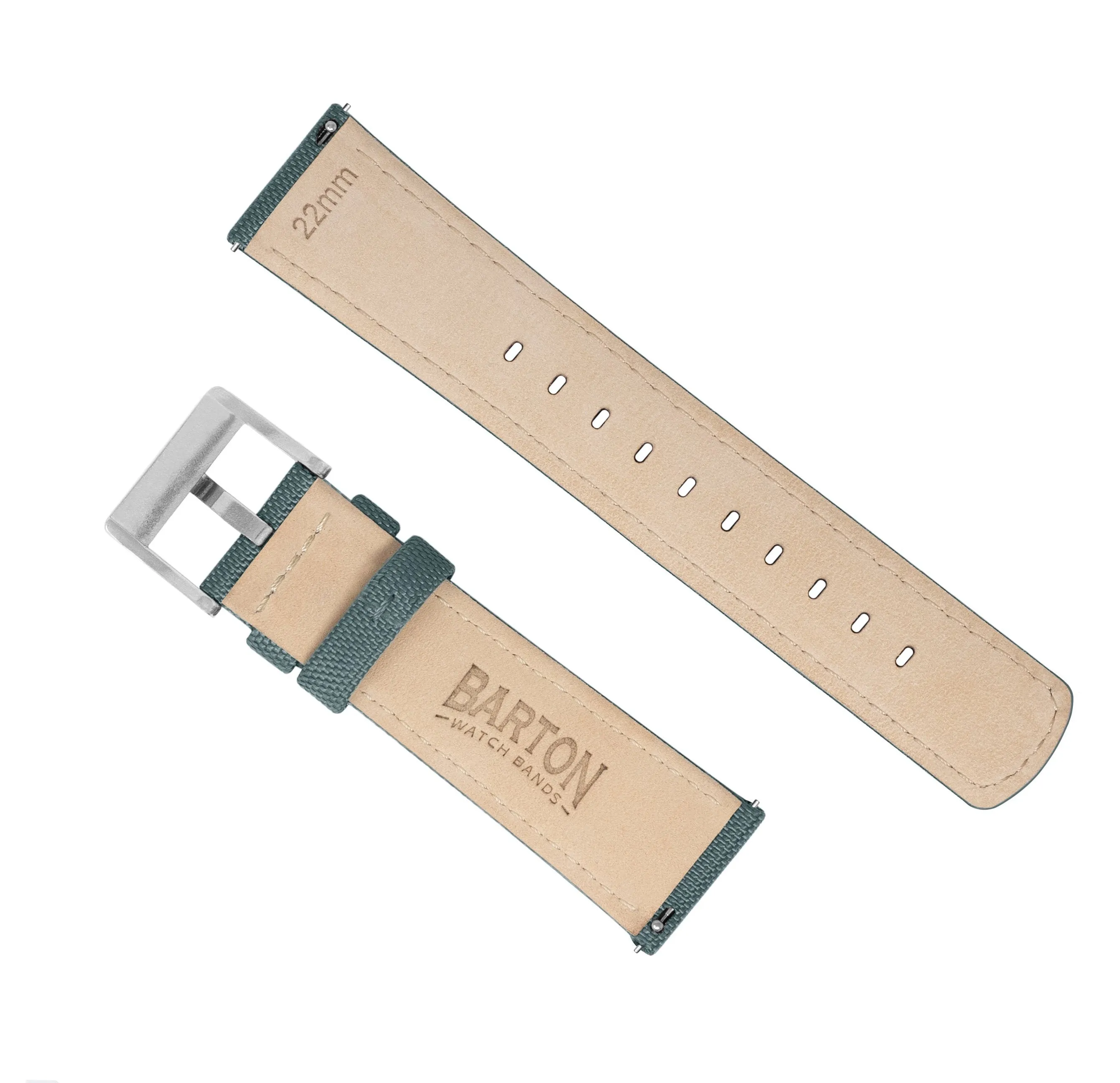 Fossil Q Sailcloth Quick Release Slate Grey Watch Band