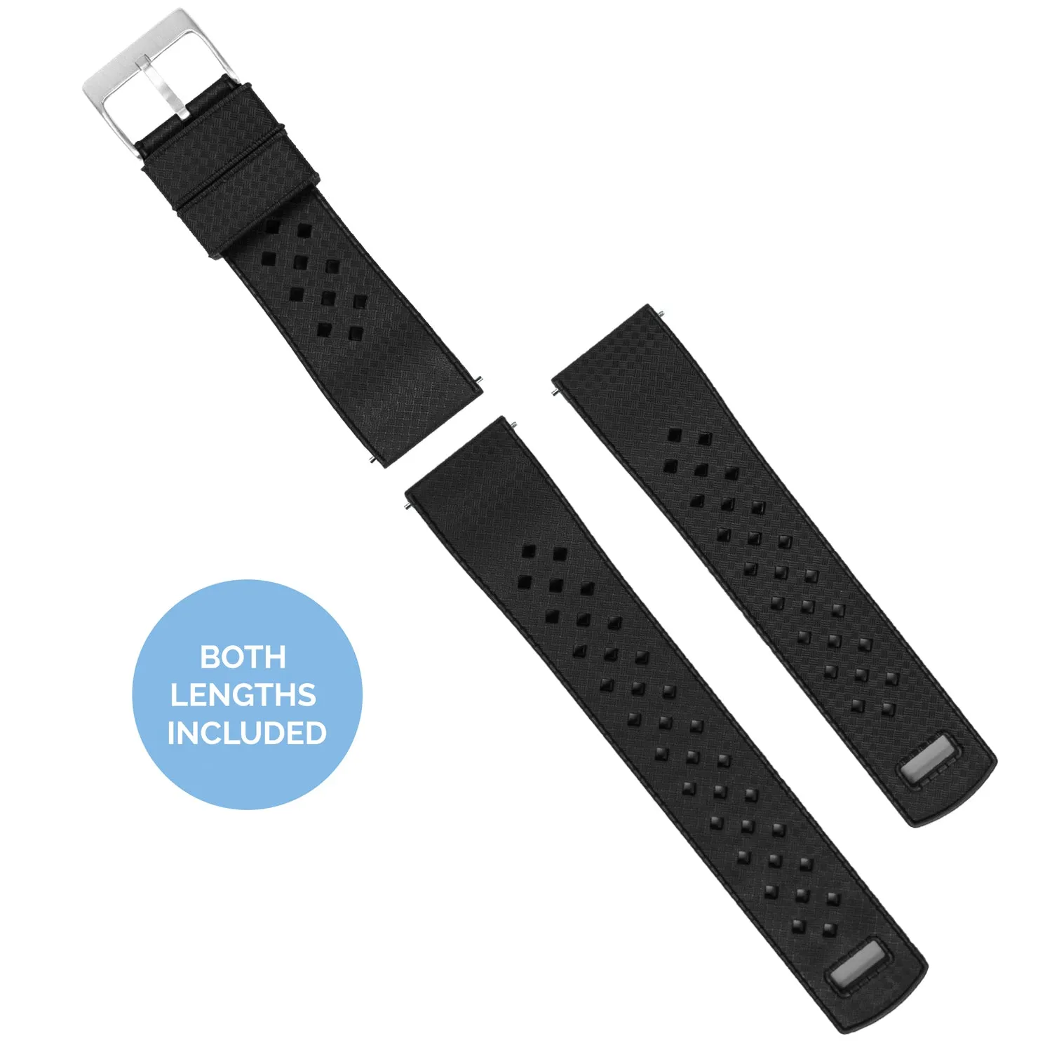 Fossil Q Tropical Style Black Watch Band