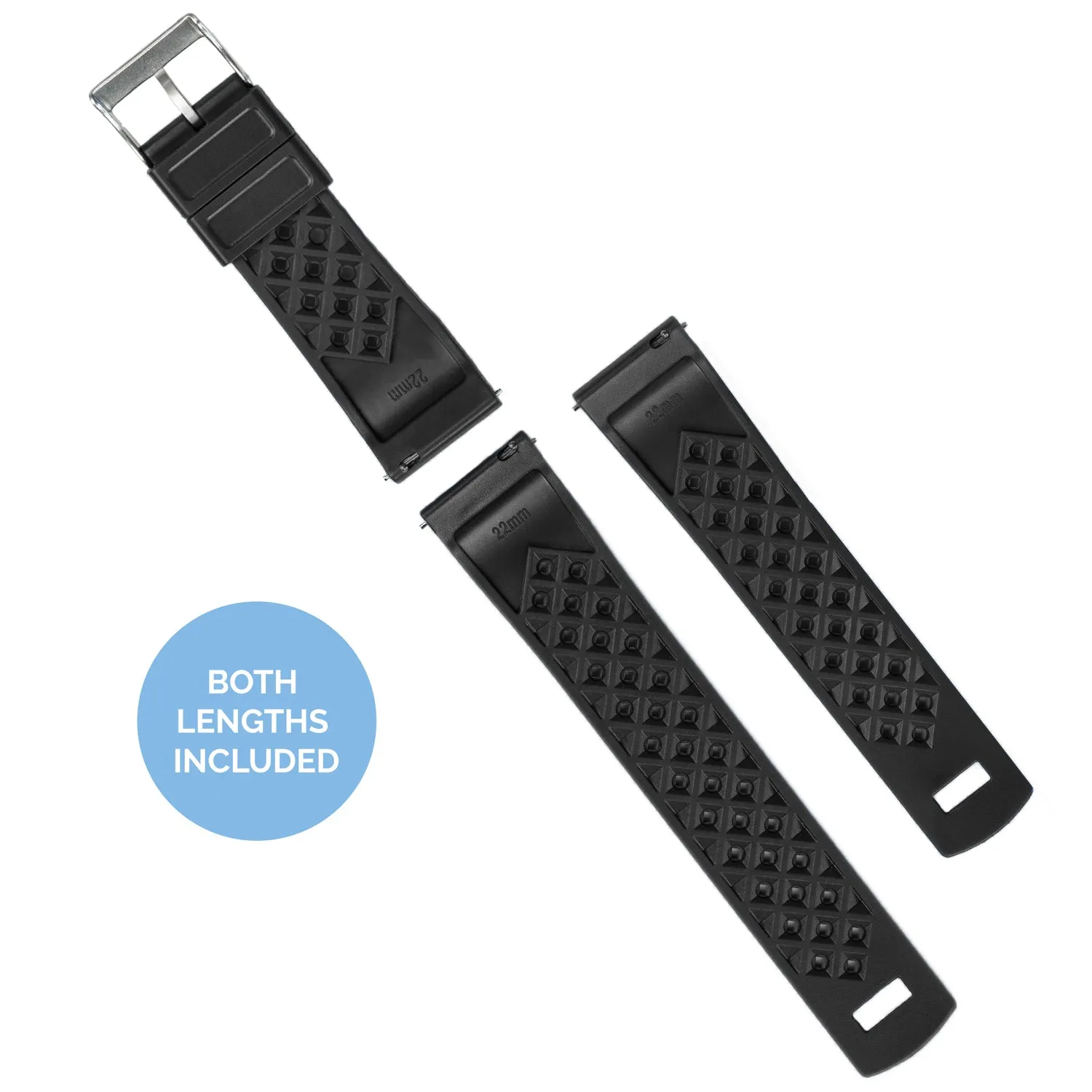 Fossil Q Tropical Style Black Watch Band