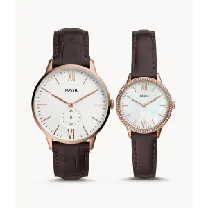 Fossil Set Mother of Pearl Men's Watches - FS5564SET