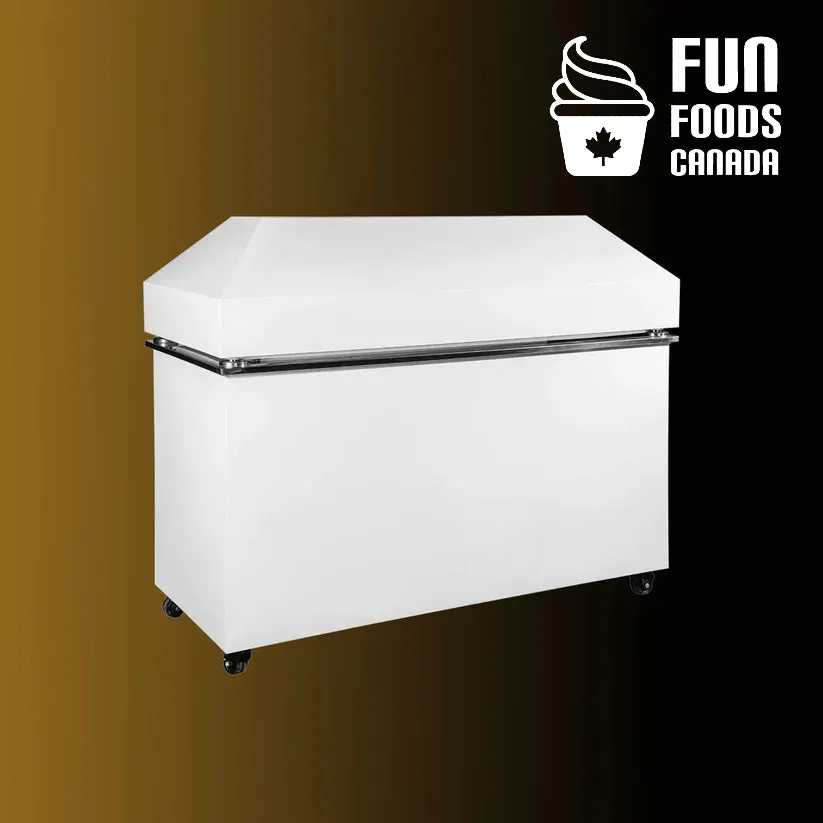 Fully Branded Custom Mobile Cart for Mini Donuts, Hot Dogs, Tacos, Churros, Pizza & More | Free Delivery Across Canada and the USA | Cart Model MPF-XT By Masterpiece Foods | 🍁 Built in Canada