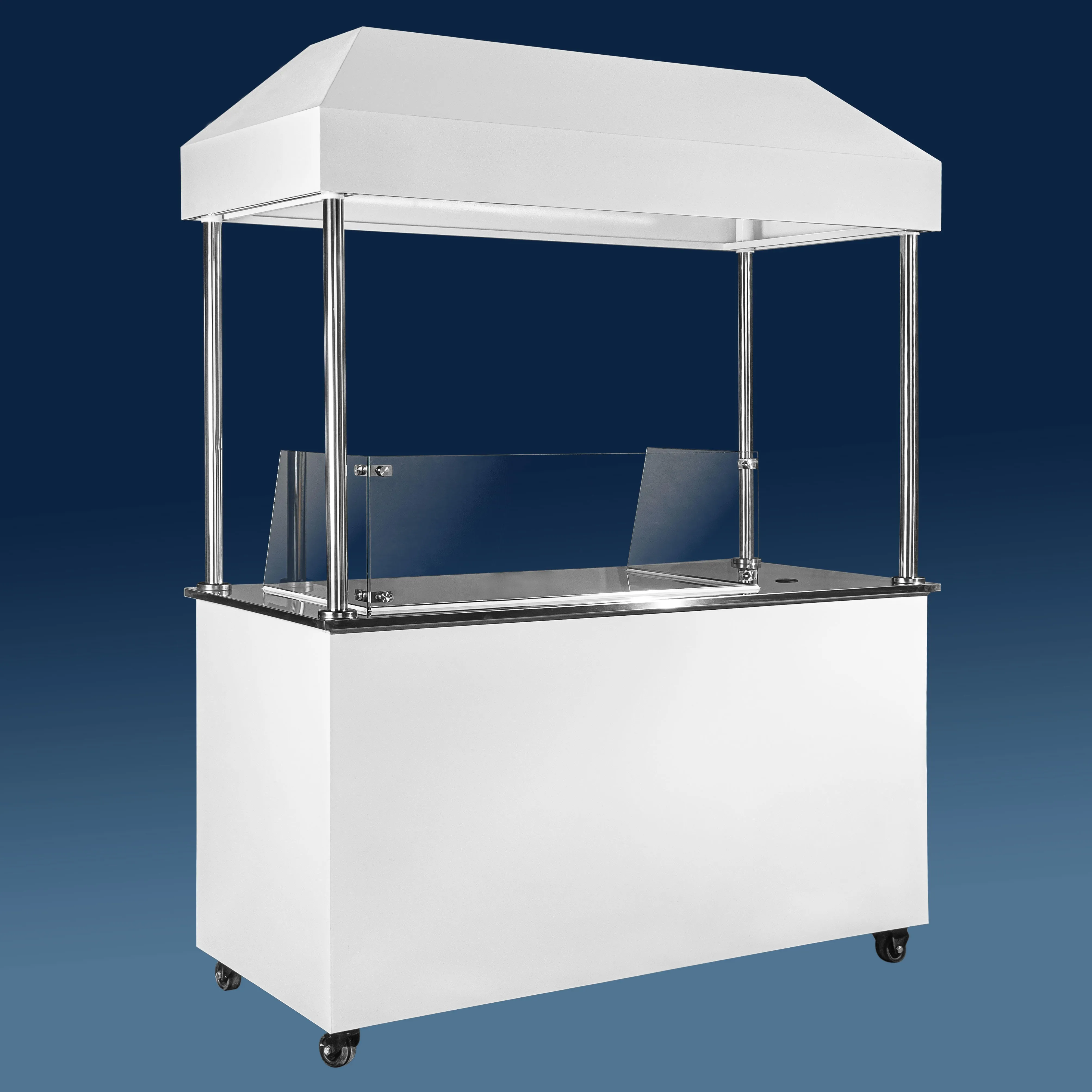 Fully Branded Custom Mobile Cart for Mini Donuts, Hot Dogs, Tacos, Churros, Pizza & More | Free Delivery Across Canada and the USA | Cart Model MPF-XT By Masterpiece Foods | 🍁 Built in Canada
