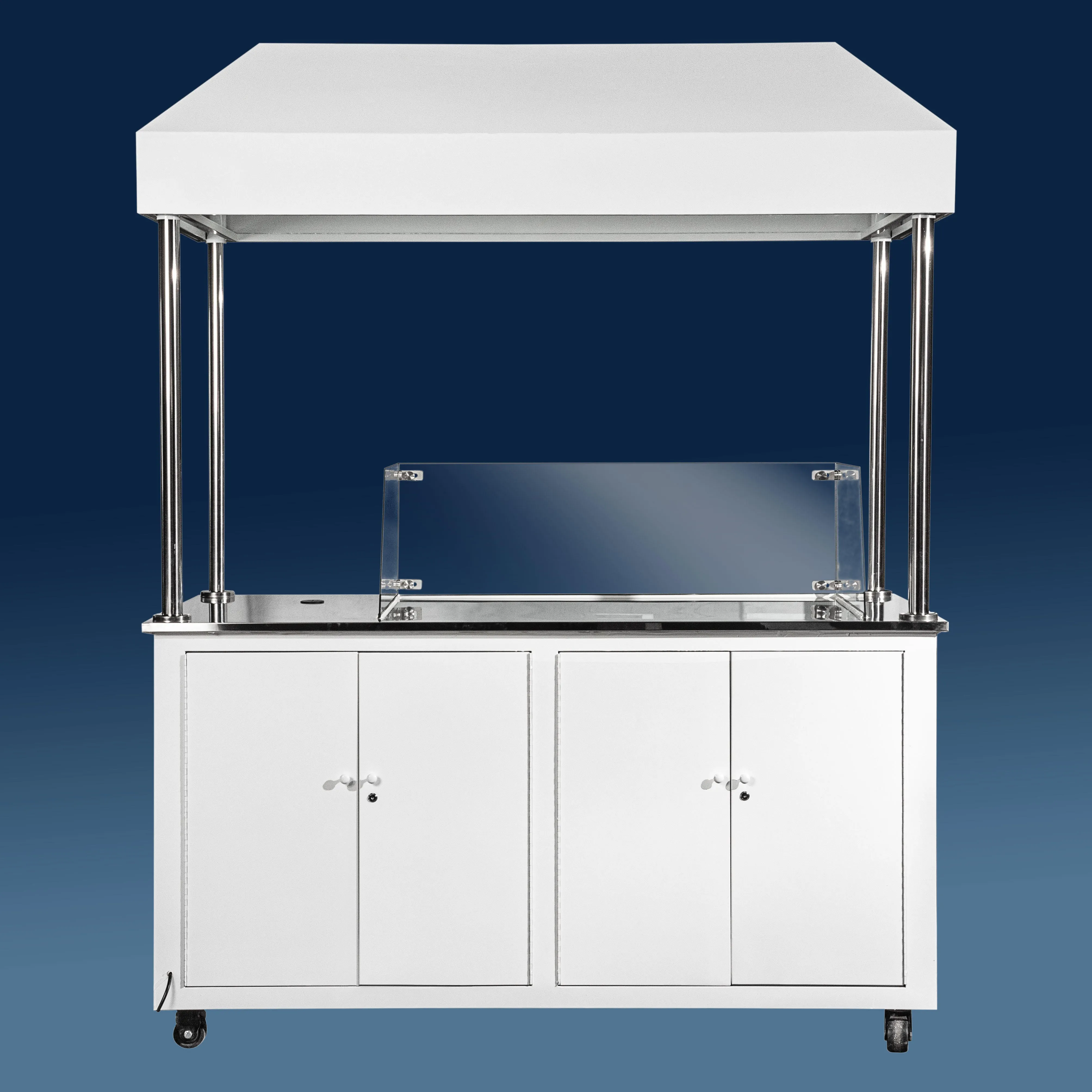 Fully Branded Custom Mobile Cart for Mini Donuts, Hot Dogs, Tacos, Churros, Pizza & More | Free Delivery Across Canada and the USA | Cart Model MPF-XT By Masterpiece Foods | 🍁 Built in Canada