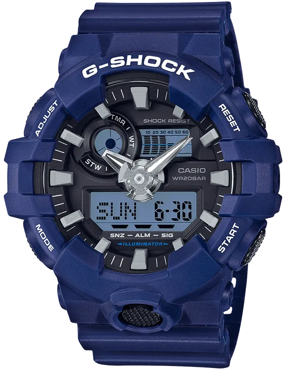 G-Shock Blue Resin Diving Men's Watch GA700-2A