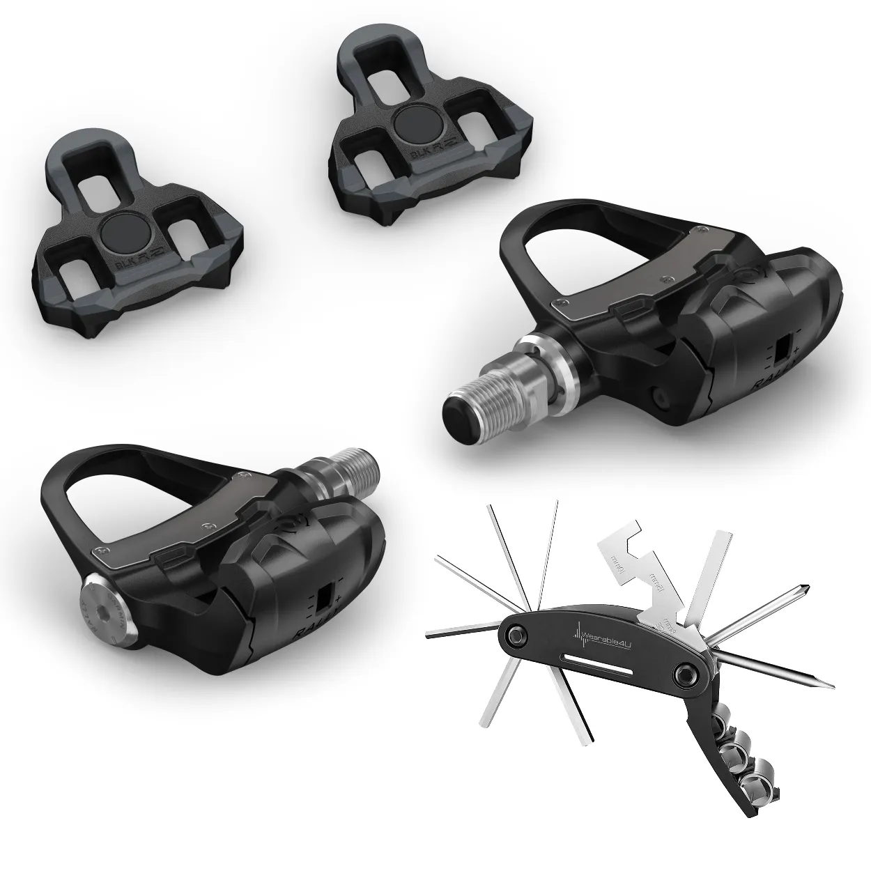 Garmin Rally RK200 Dual-Sensing Power Meter Pedals, Advanced Cycling Dynamics, Left/Right Balance, LOOK KEO Cleat Compatible, Up to 120 H Battery Life (010-02388-00)