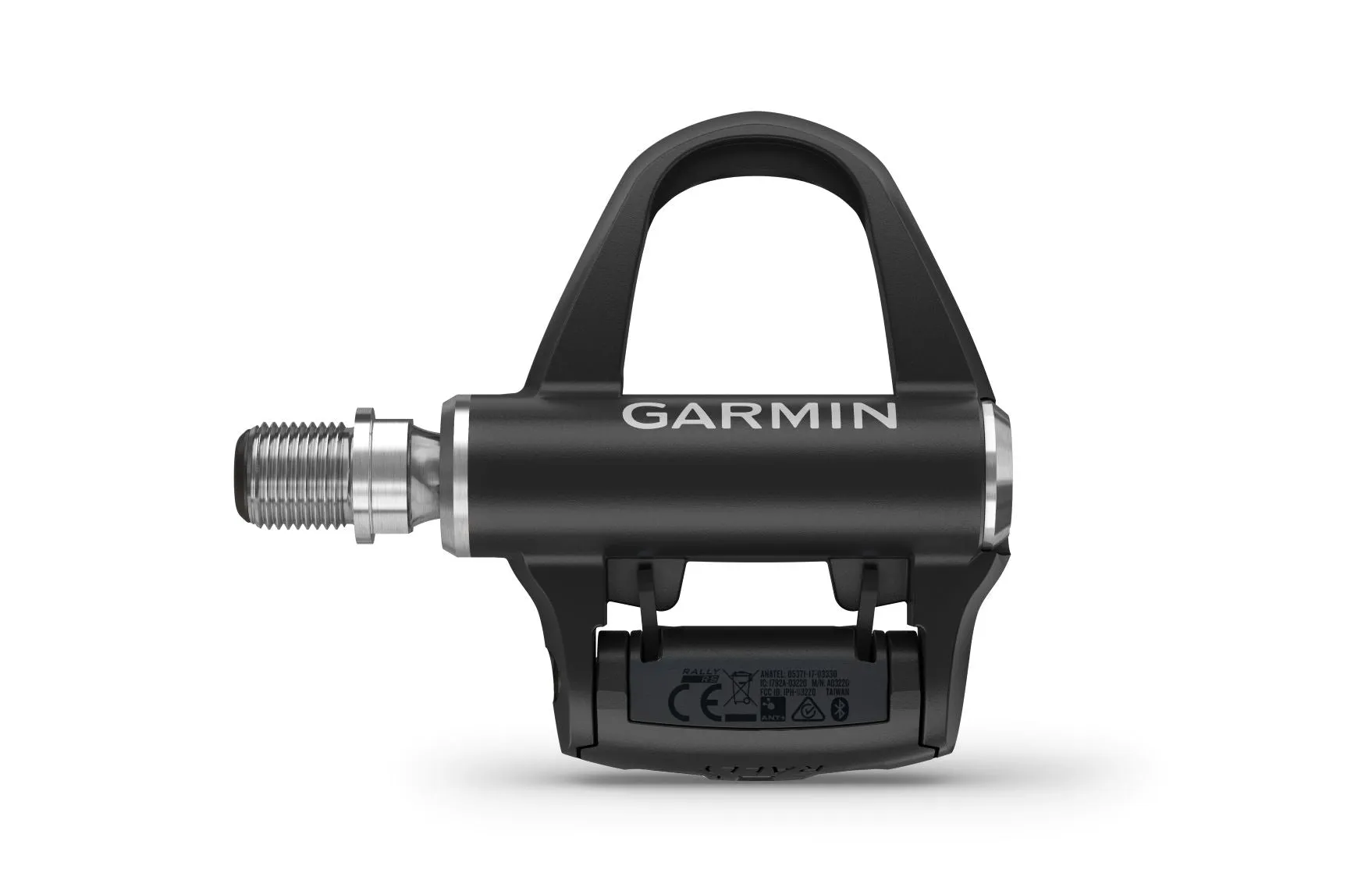 Garmin Rally RS100 Single-Sensing Power Meter Pedals, Reliable Power & Cadence Measurement, SHIMANO SPD-SL Cleat Compatibility 010-02388-03