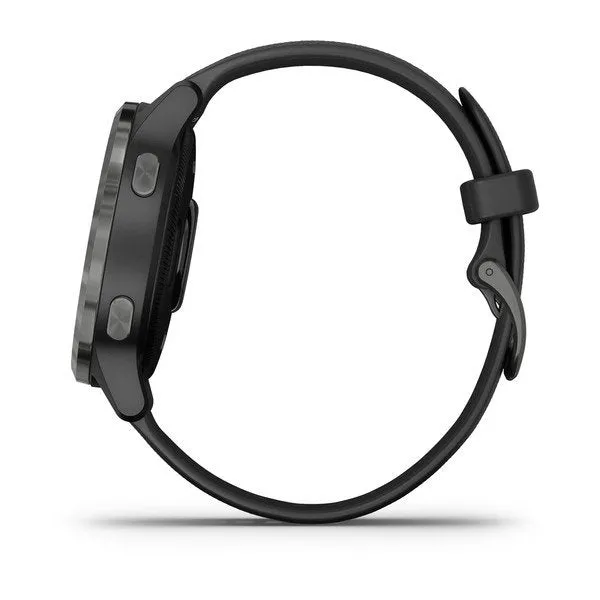 Garmin Vivoactive 4S Black Silicone Full Display Dial Smart Watch - 010-02172-14