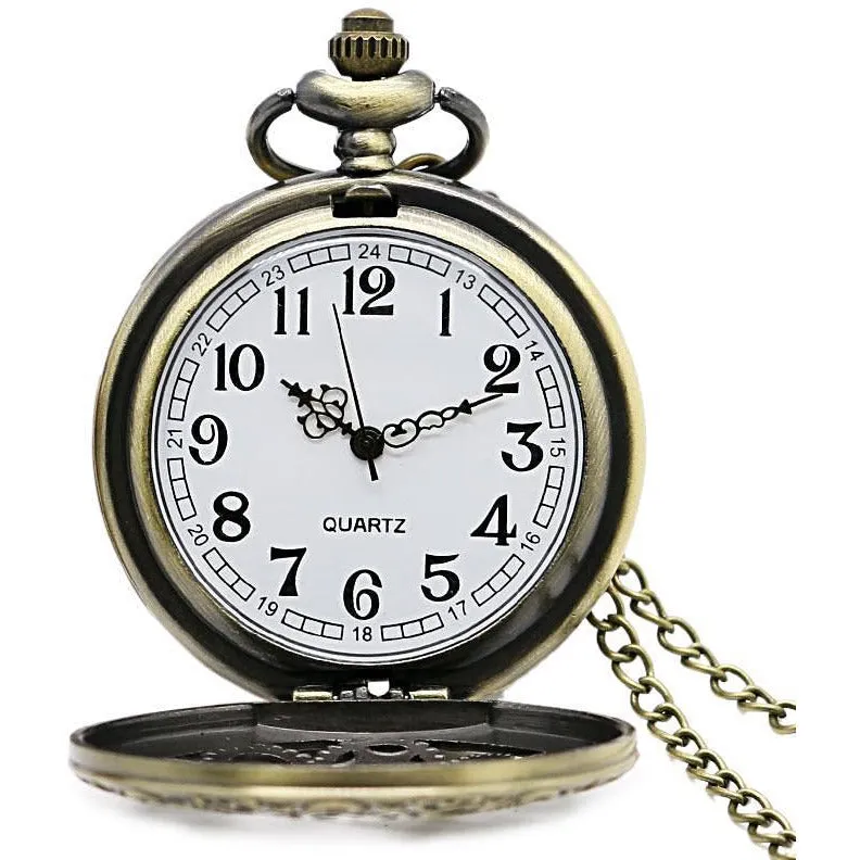 Gears Steampunk Pocket Watch