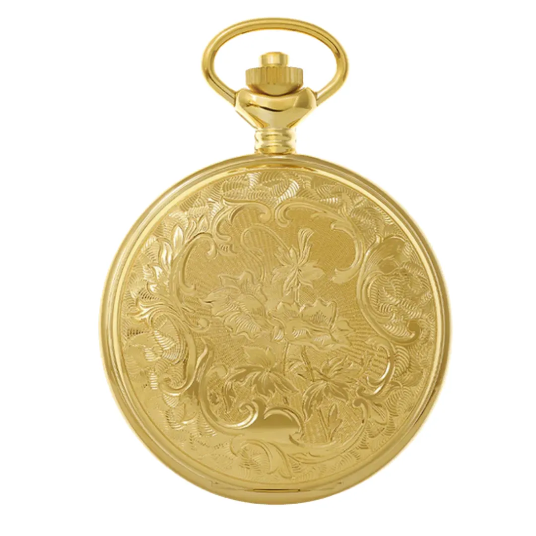 Gent’s Gold Plated Pocket Watch – Classic & Timeless Elegance