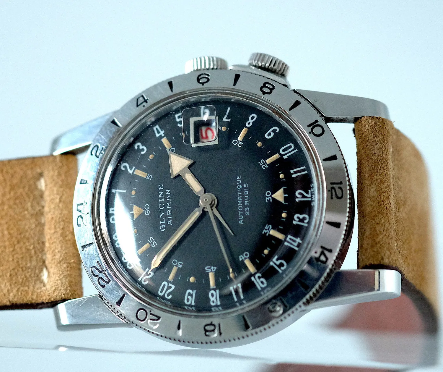 Glycine Airman 24H Dial
