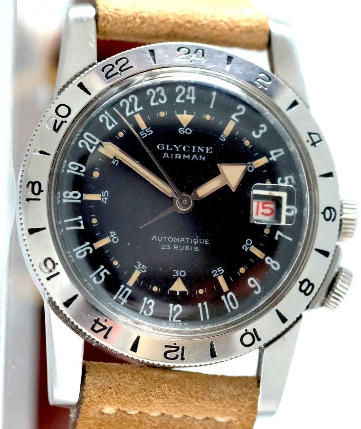 Glycine Airman 24H Dial