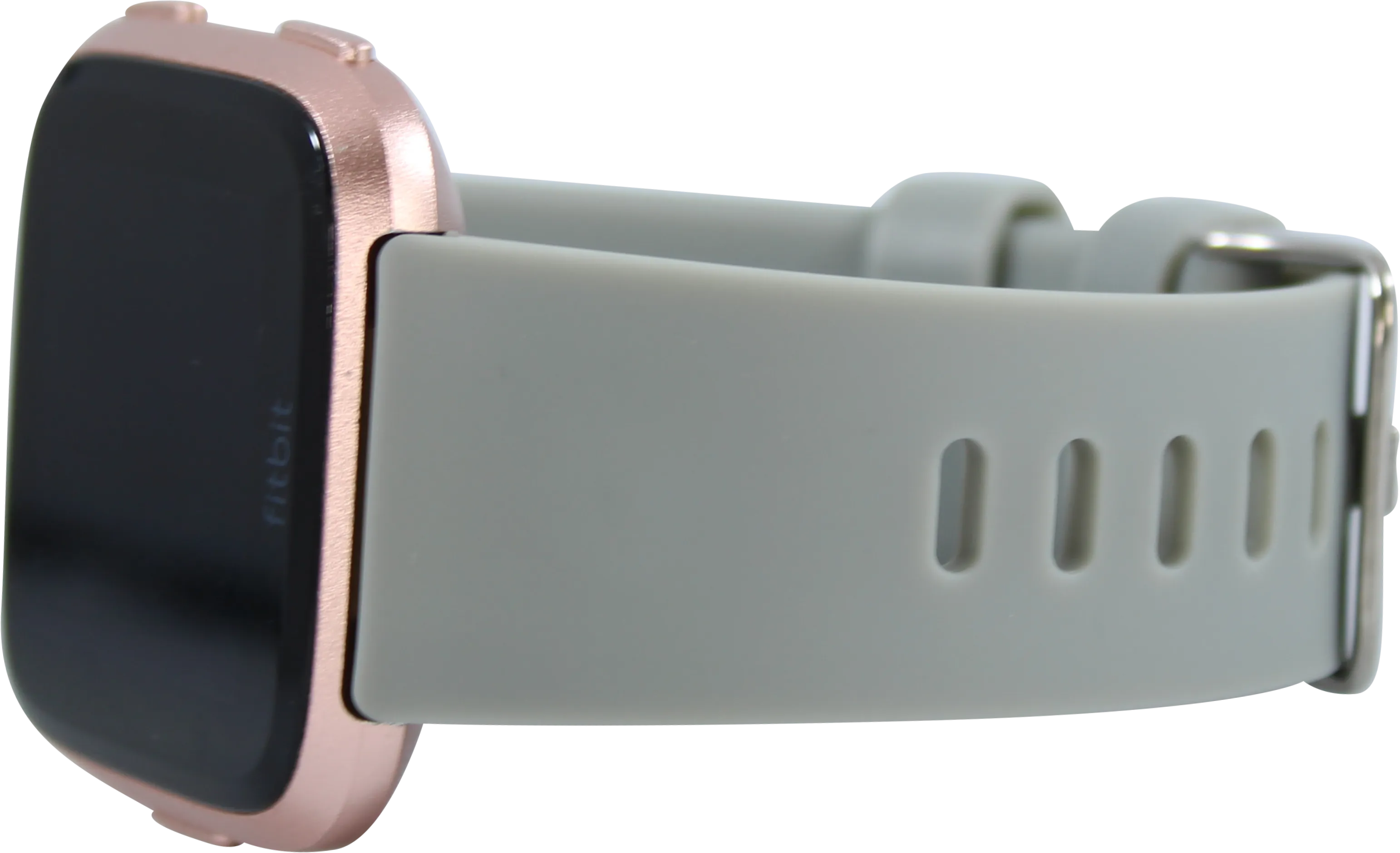 Grey Silicone Fitbit Versa Watch Band