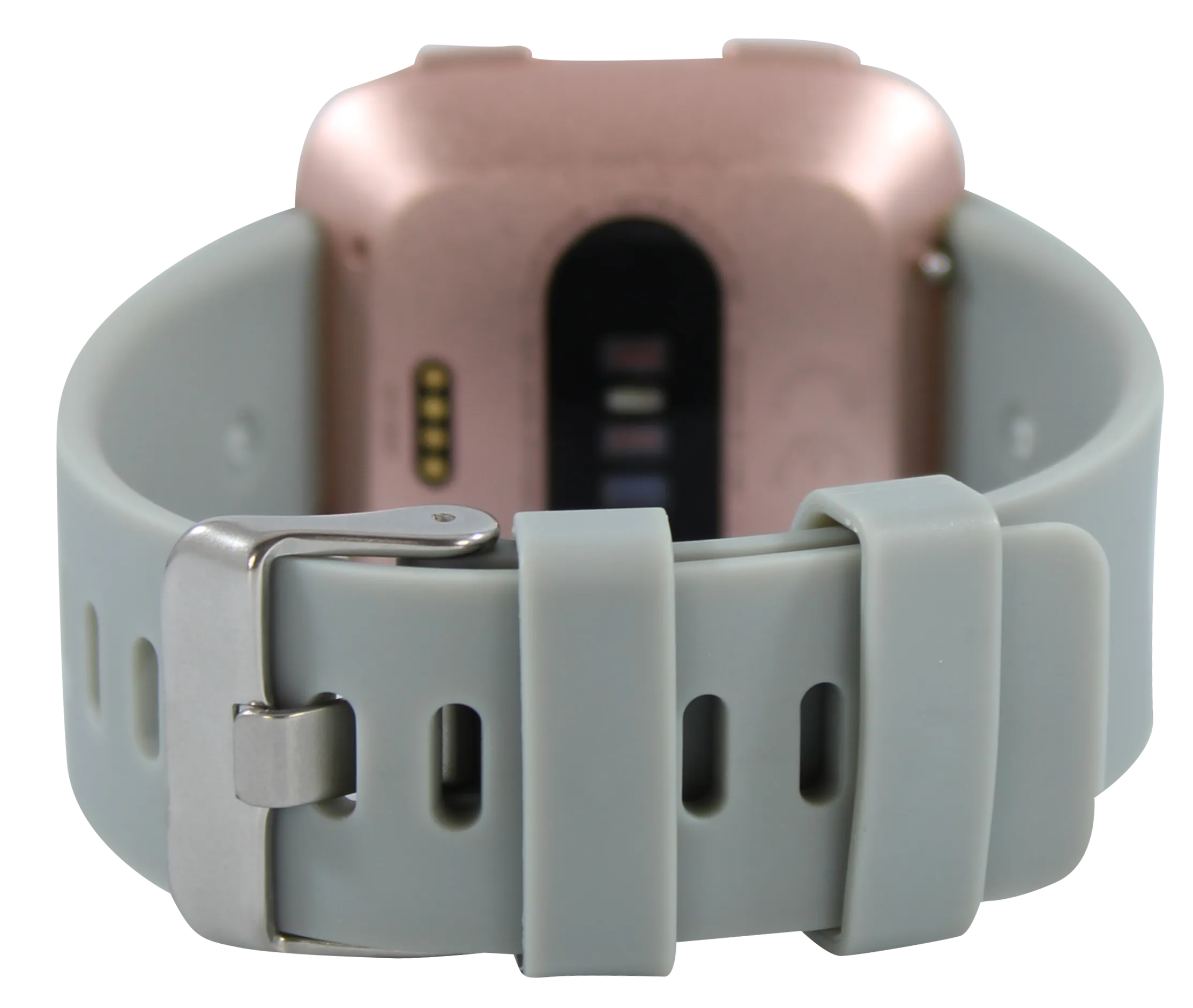 Grey Silicone Fitbit Versa Watch Band