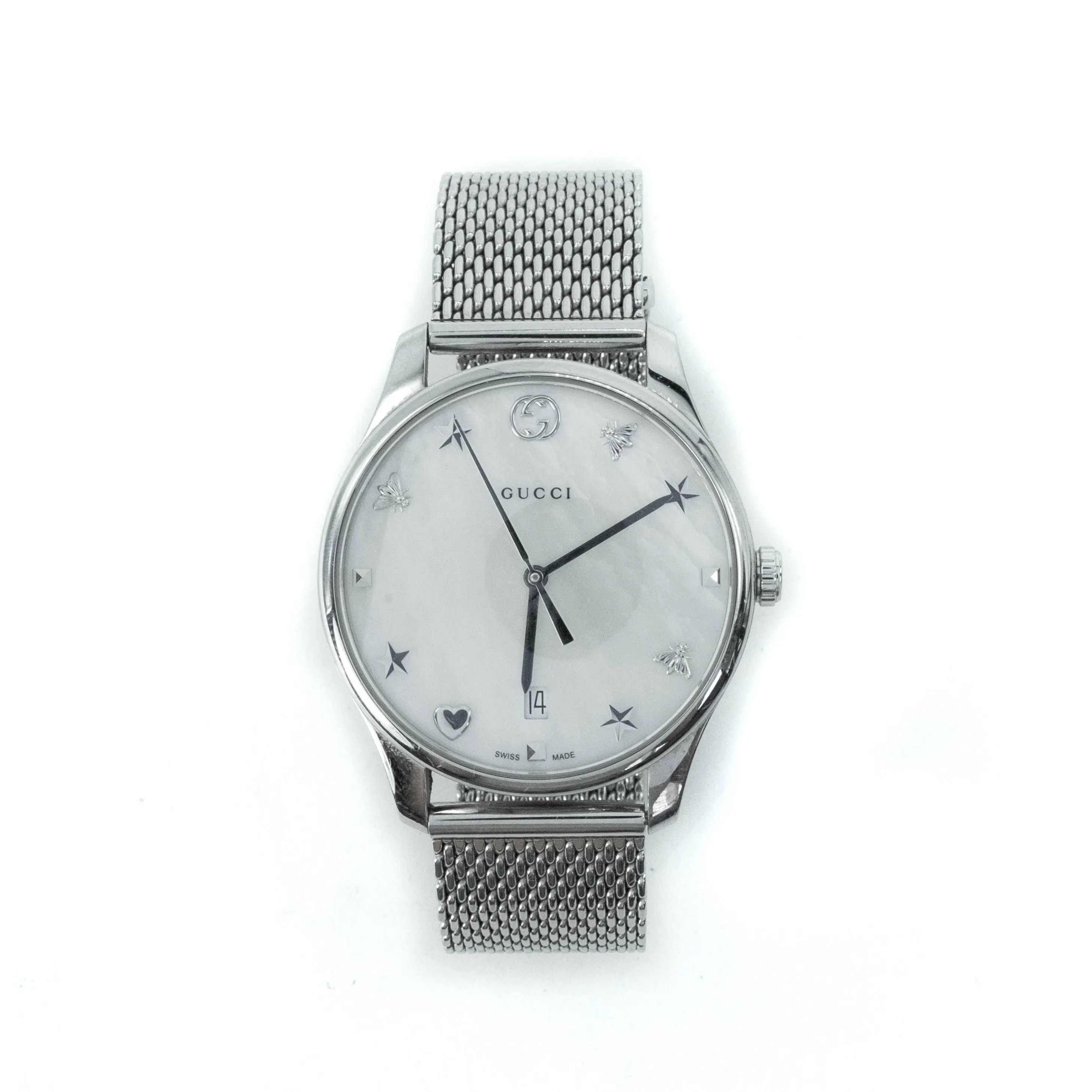 Gucci G-Timeless YA1264040 Stainless Steel 36mm Watch