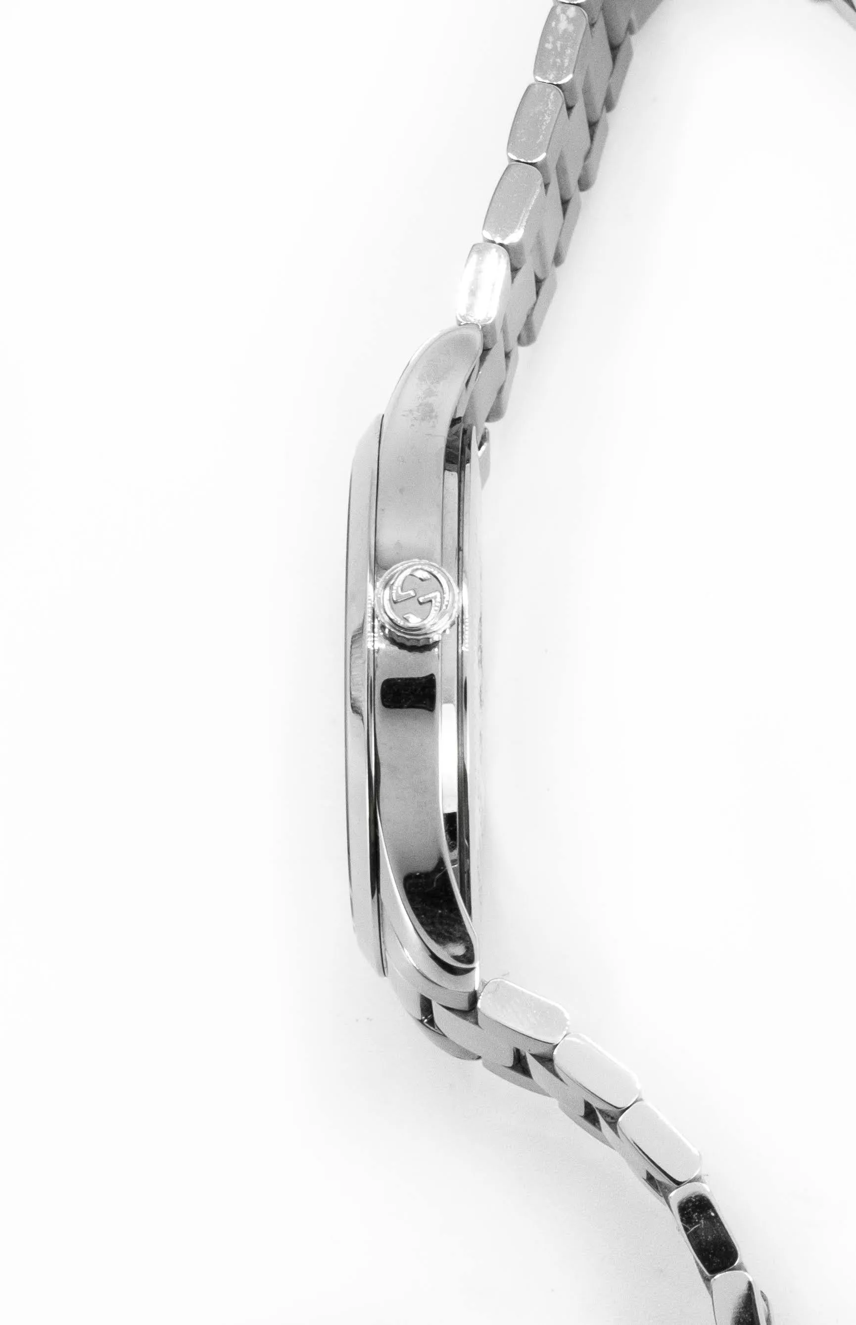 Gucci G-Timeless YA1264126 Iconic Stainless Steel Silver Bee 38mm Unisex Watch