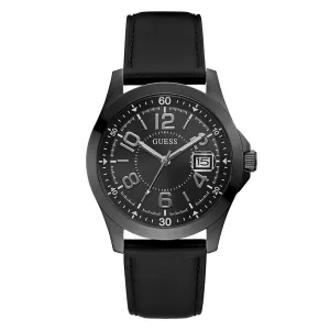 Guess Men's Watch Black Tone Case Quartz