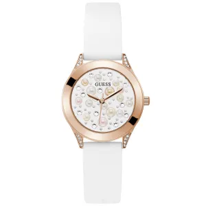 Guess Pearl Rose Gold Watch