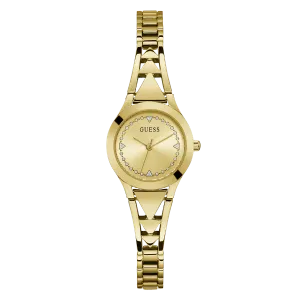 Guess Tessa Gold Stainless Steel Gold Dial Quartz Watch for Ladies - GW0609L2