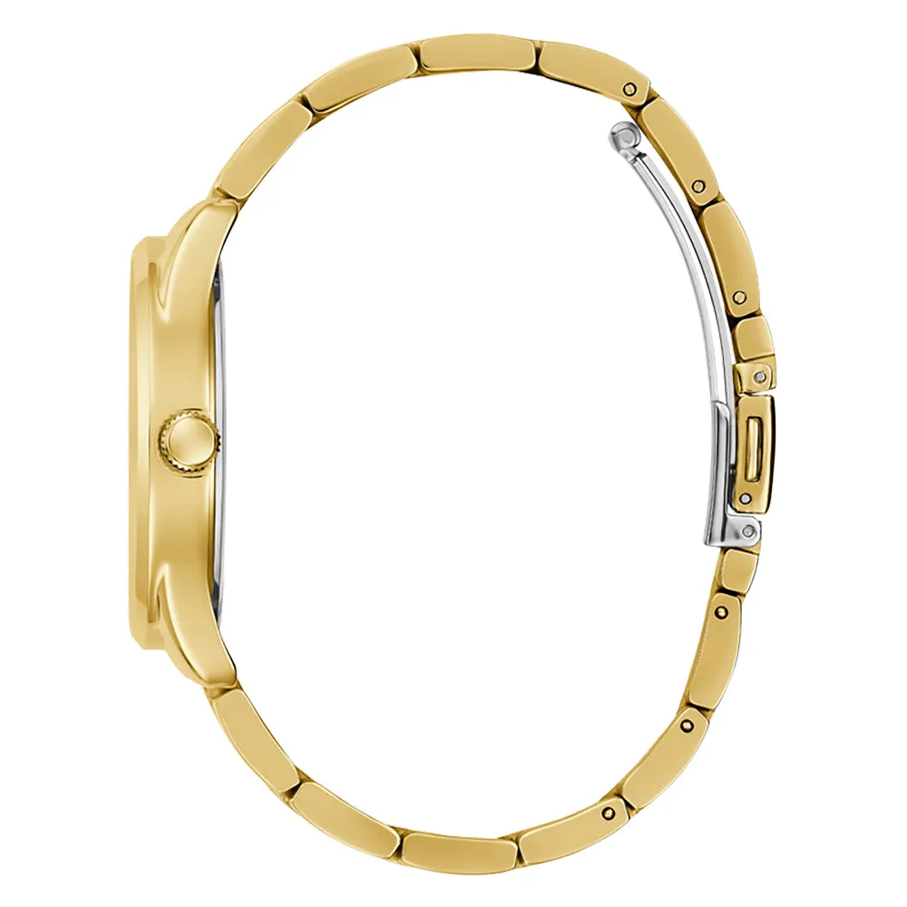 Guess Women's Watch Gold Tone Case Quartz