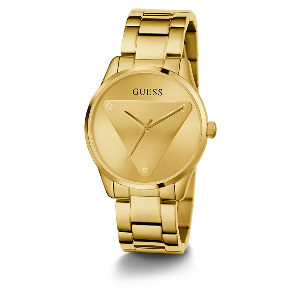Guess Women's Watch Gold Tone Case Quartz