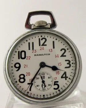 HAMILTON 992B Military Pocket Watch