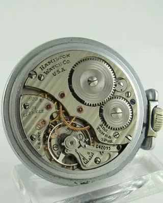 HAMILTON 992B Military Pocket Watch