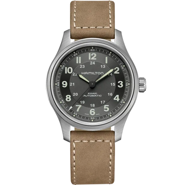 Hamilton H70545550 Khaki Field Titanium Auto