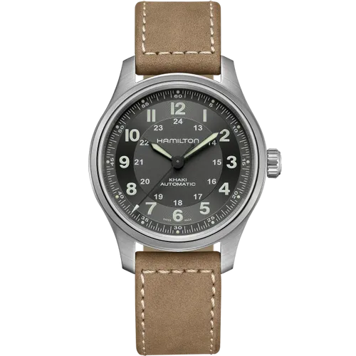 Hamilton H70545550 Khaki Field Titanium Auto