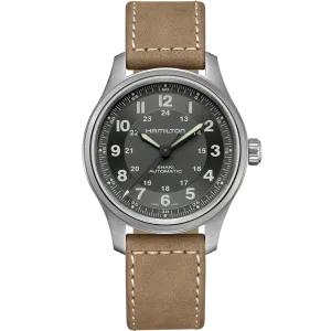Hamilton H70545550 Khaki Field Titanium Auto