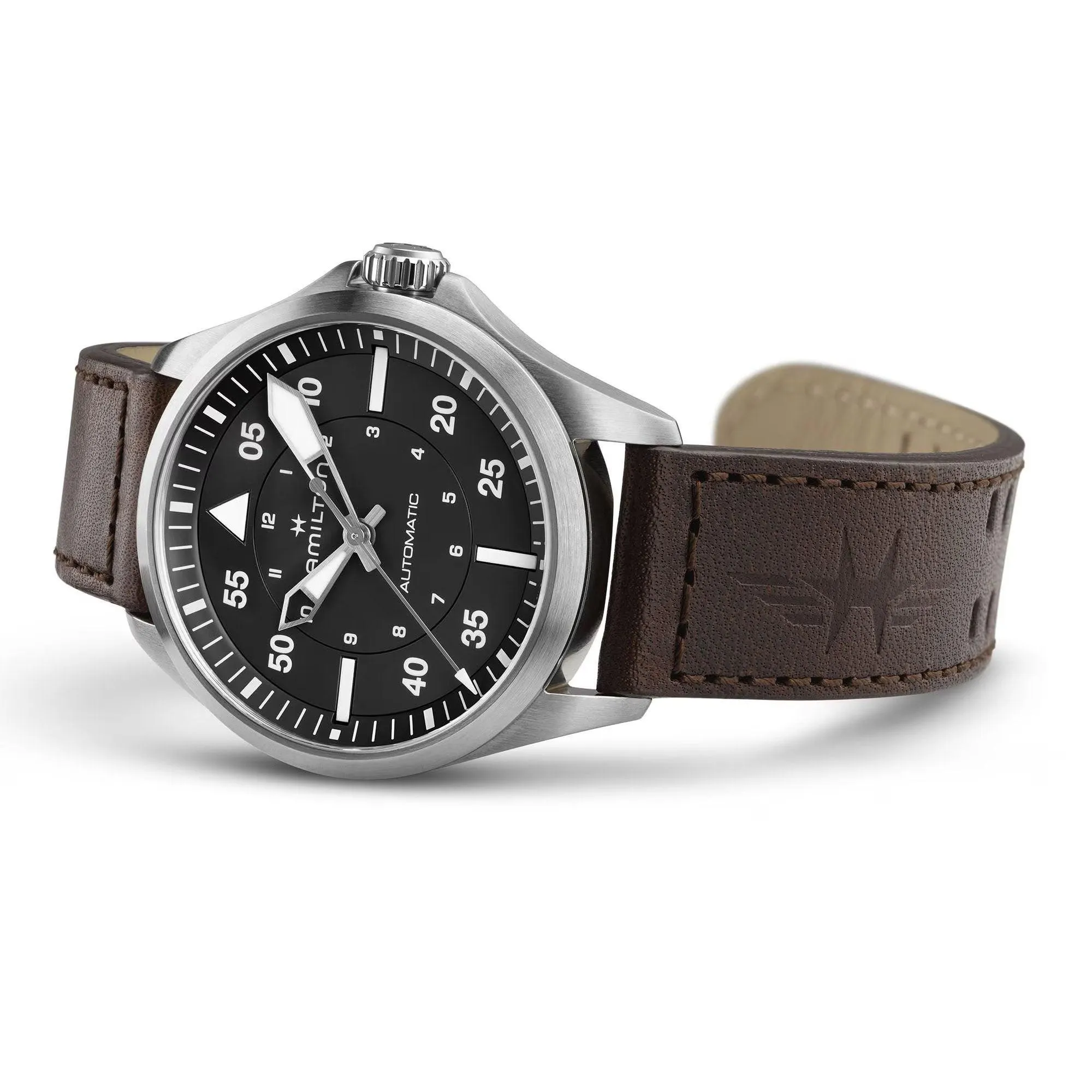 Hamilton Khaki Aviation Pilot Automatic 39mm Men's Watch H76305530